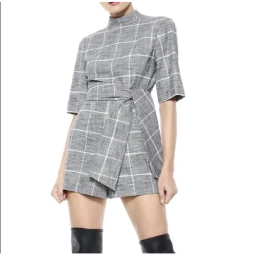 Alice + Olivia VIRGIL MOCK NECK ROMPER Playsuit New 2